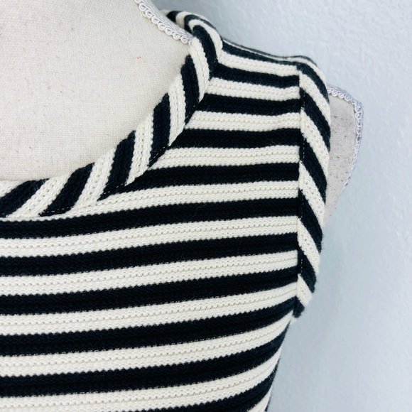 MADEWELL SLEEVELESS STRIPE CIRCLE DRESS - Picture 5 of 8